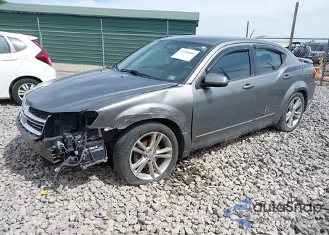 2011 Dodge Avenger Mainstreet из США, поврежденный, VIN 1B3BD1FGXBN587385